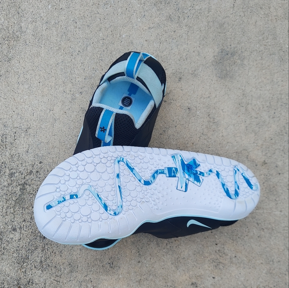 Nike Air Zoom Pulse Nursing Medical Men's Slip On Shoes Black Teal Sizes 7-13 - Picture 4 of 4